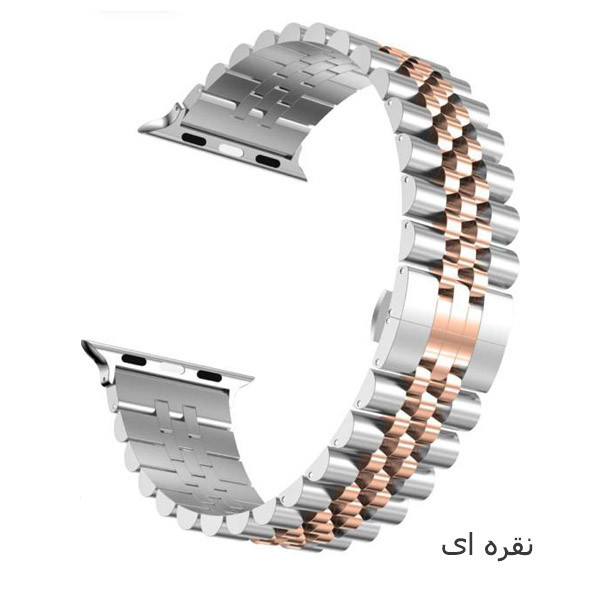 بند مدل Rolex مناسب برای اپل واچ 38/40/41 میلی متری